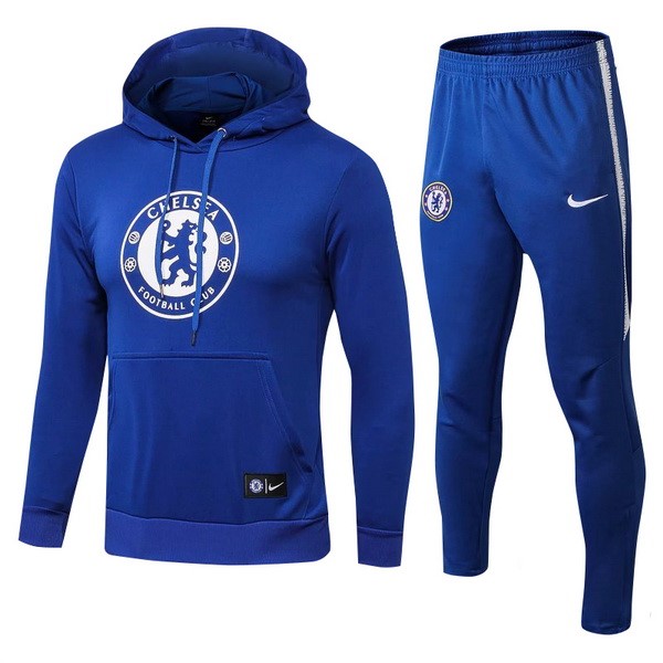 Chandal Chelsea 2018-19 Blanco Azul Marino